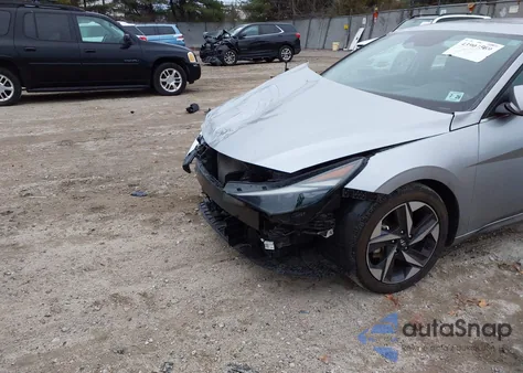 2021 Hyundai Elantra Limited from USA, damaged, VIN 5NPLP4AG7MH026146